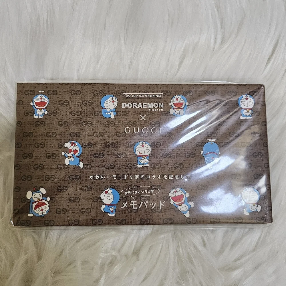 NEW Gucci x Doraemon Collab Japan Exclusive Hard Cover A5 Notebook and Notepad